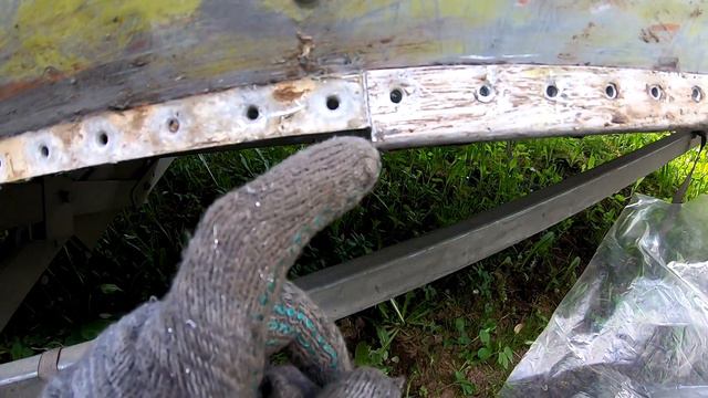 Тюнинг прогресс 2М - замена обводов часть 1я. Демонтаж старых сгнивших обводов. смотреть онлайн