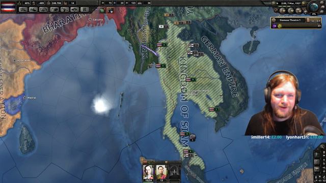 Hearts of Iron IV - Kaiserreich - Siam - 4 смотреть онлайн