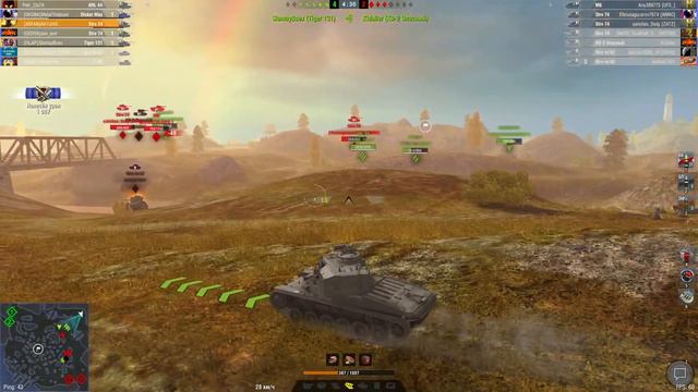 STRV 74 Wot Blitz Обзор смотреть онлайн