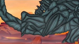 Безликий титан зила против годзилы