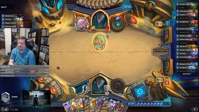 Day ONE Legend with Galakrond Priest | Ashes of Outland | Hearthstone смотреть онлайн