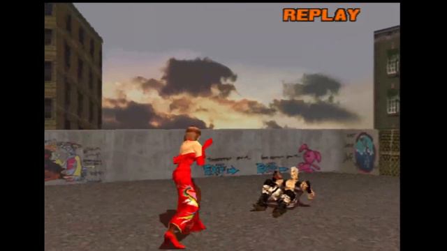 Tekken 3 PS1 Anna Williams