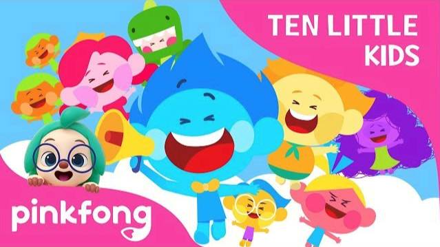 Ten Little Kids | Ten Little Kids Songs | Pinkfong Songs For Children