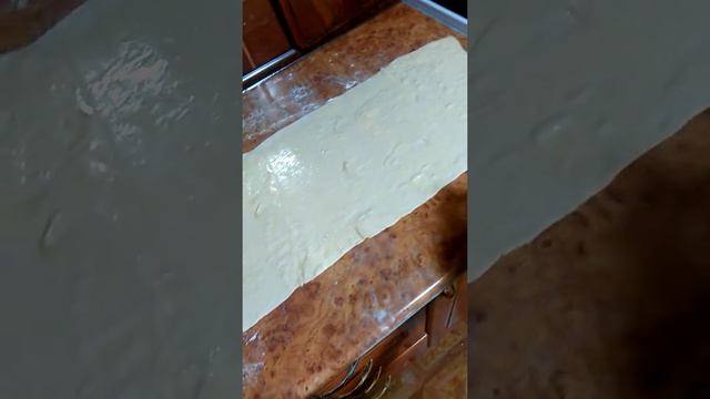 Выпечка. Круассанчики-розочки. Быстро. Ч.1