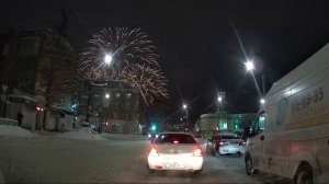 Ночная Тверь и фейерверк (2023-12-16)