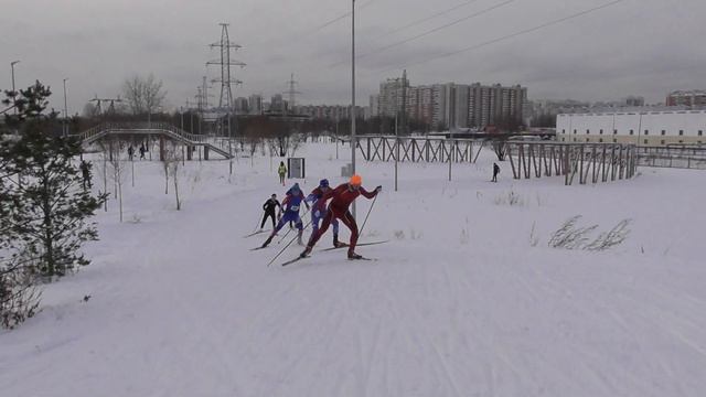 Открытая лыжная гонка «Все на лыжи», Марьино, 30.01.2022 смотреть онлайн