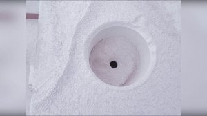 Сверление вентиляционного канала в блоках из газобетона