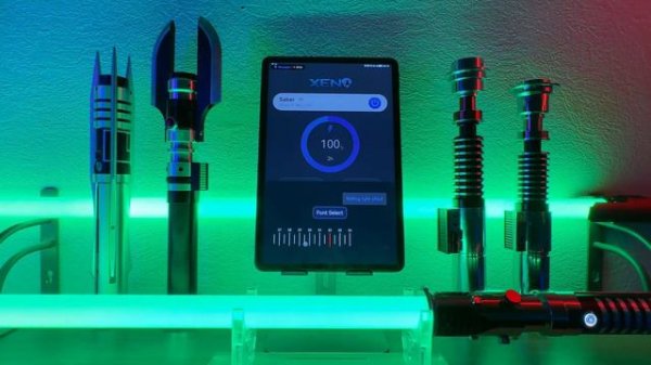 Обзор светового меча Квай-Гон Джинна - Master | Мастерская WarSabers - Световые мечи "Мастер"