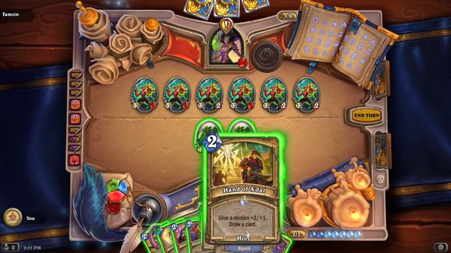 Book of Mercenaries Cariel vs Tamsin (Final Boss) | Hearthstone Book of Mercenaries смотреть онлайн