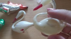 Распакуем посылочку из прошлого нашей страны. Винтажные елочные игрушки СССР