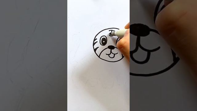 #какнарисовать #тигра #простыерисунки #рисункидляначинающих #рисункидлясрисовки #рисунки смотреть онлайн