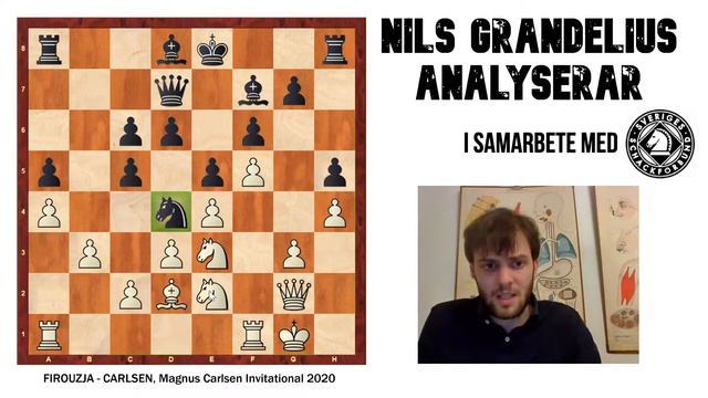 Nils Grandelius Analyserar: Alireza Firouzja–Magnus Carlsen