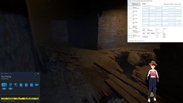 Half Life Alyx Performance Test with Vive Pro and HTC Wireless Adapter смотреть онлайн