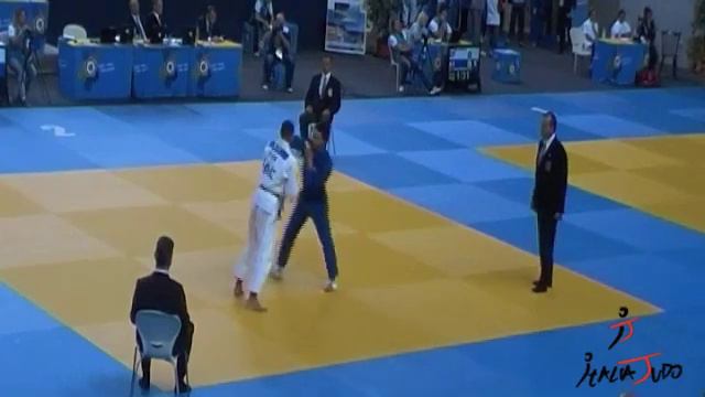 italiajudo POREC 2012 EC Juniores 66 kg Njie Faye FIN vs Davide Faraldo ITA смотреть онлайн
