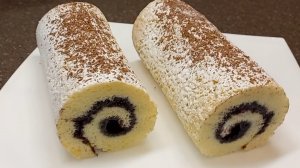 РУЛЕТ к чаю на сгущеном молоке Вкусный РУЛЕТ на скорую руку!