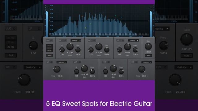 Five EQ Sweet Spots For Electric Guitar смотреть онлайн