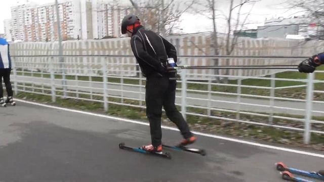 Техническая тренировка на классических роллерах, Марьино, 14.11.2021 смотреть онлайн