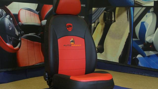 Срабатывание подушки безопасности с чехлами Автофрант смотреть онлайн