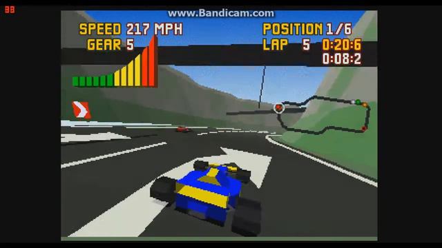Atari Jaguar -Checkered Flag- ( Race 1 ) смотреть онлайн