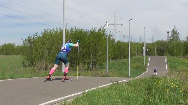 I этап Фестиваля лыжероллерных дисциплин, Марьино, 30.04.2024 смотреть онлайн