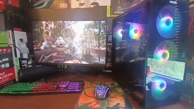 Test game i7 3770K, GTX 1660 Ti смотреть онлайн