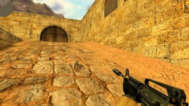 Countrer Strike 1.6 (С ботами на тяжелом уровне) смотреть онлайн