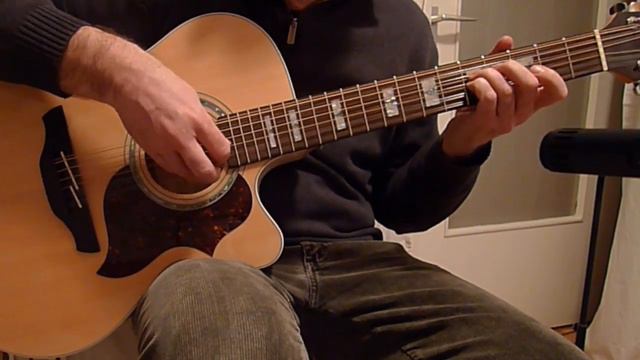 12 String Guitar Fingerstyle Solo - Takamine EG523SC-12 смотреть онлайн