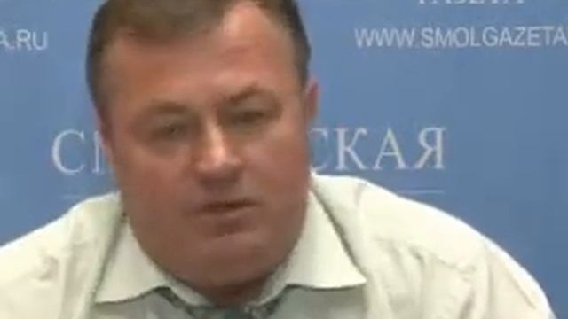Владимир Суржиков в гостях у «Смоленской газеты» смотреть онлайн