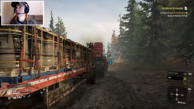 PACIFIC P12 COM GUINDASTE |SNOWRUNNER |OFF ROAD |PS4 |PTBR смотреть онлайн