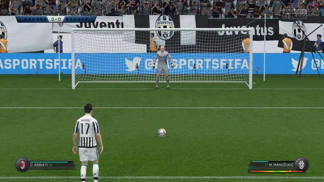 FIFA 16 Быстрый матч 1:1 (3:2 Пенальти) смотреть онлайн