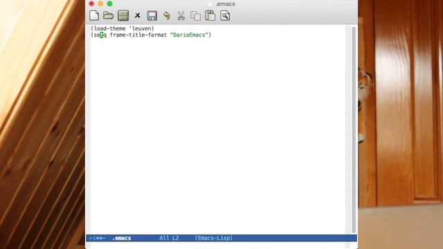 Emacs. Файл инициализации. Настройки смотреть онлайн