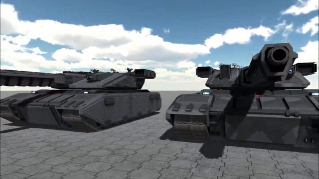 Scifi Overlord Siege Tank