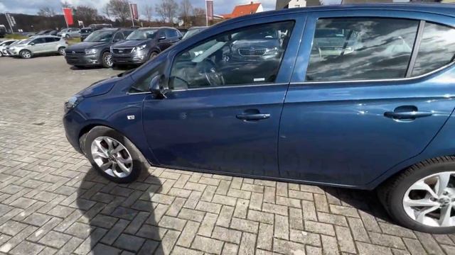 Opel Corsa E 101PS LED Sitz-/Lenkradheizung Klima BT смотреть онлайн