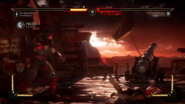 Beating ugly mask Scorpion as Skarlet смотреть онлайн