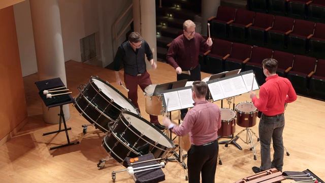 "Drums of Winter" by John Luther Adams performed by Clocks in Motion Percussion смотреть онлайн