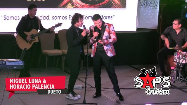 Miguel Luna y Horacio Palencia cantan a dueto el tema "Oro" en Expo Compositores 2018 смотреть онлайн