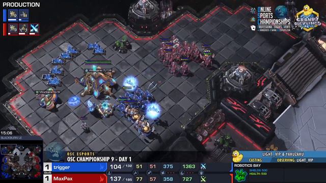 TriGGeR vs MaxPax - PvP | OSC Championship 9 | Annual StarCraft 2 Tournament смотреть онлайн
