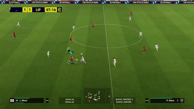 eFootball 2024 Vs топ 10 игра, когда повезло против очень сильного сопа. смотреть онлайн