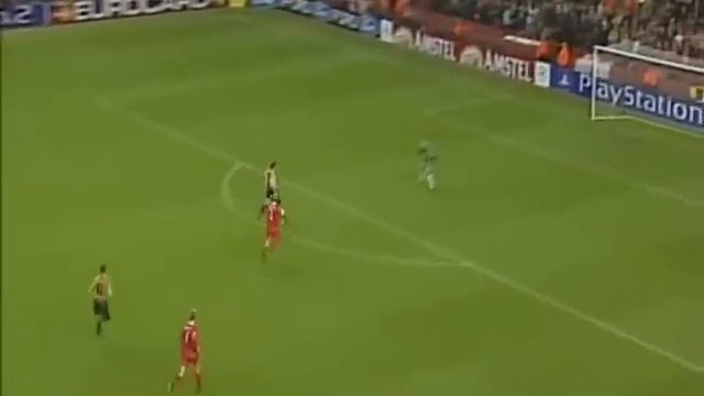 Fc barcelona vs Liverpool Great collectif work - Overmars goal 2001 HD смотреть онлайн
