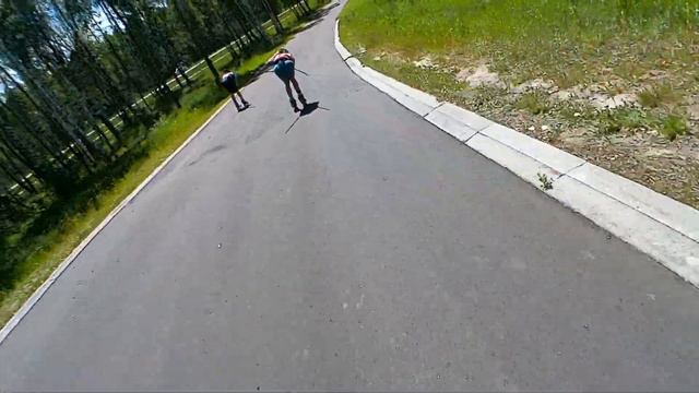 Юбилейный ветеранский марафон по лыжероллерам "Крыловский", БК "Алмаз", Рязань, 12.06.2023 смотреть онлайн