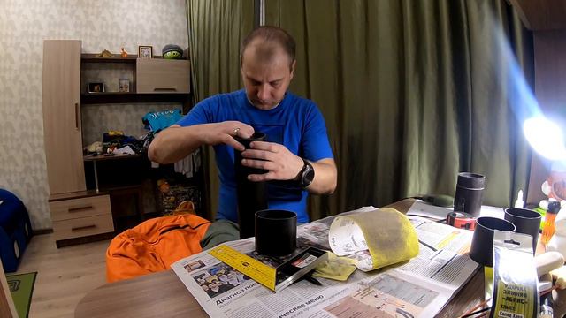 Изготовление тубуса для зимних удочек за копейки. Розыгрыш тубуса среди подписчиков и зрителей! смотреть онлайн