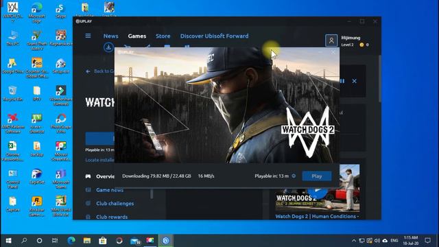 วิธีเช็คและดาวน์โหลดเกม WATCH DOGS 2 หลังจากที่ลงทะเบียนรับฟรีจาก Ubisoft แล้ว смотреть онлайн
