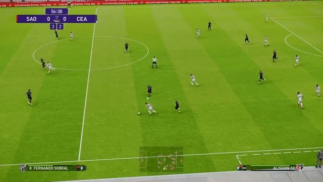 PES 2021 - Option File PREMIUM - Copa do Brasil - São Paulo vs Ceará - Oitavas - ep. 04 | PS4 [HD]. смотреть онлайн