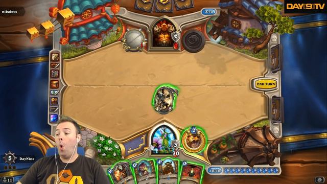 Day[9] Hearthstone Decktacular #283 - Heroic Tavern Brawl - Astral Ramp Druid смотреть онлайн