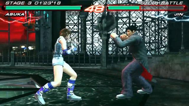 Tekken 6 Asuka Story Mode Gameplay