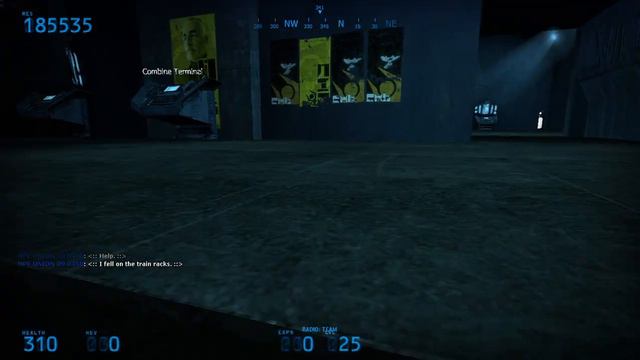 I played Garry's mod server Rebel vs Combines смотреть онлайн