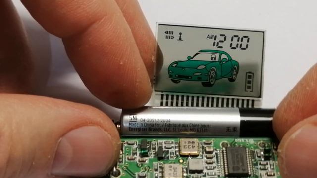 Замена дисплея в брелке Tomahawk TW-9000 / TW-9010