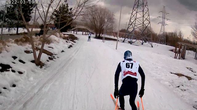 Лыжная гонка «Москвичка 2022», Марьино, 07.03.2022 смотреть онлайн
