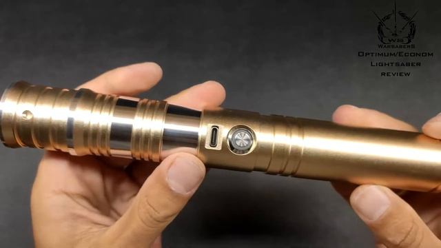 Демонстрация рукоятки светового меча Revan lite GLD | Мастерская WarSabers - Световые мечи "Ученик" смотреть онлайн