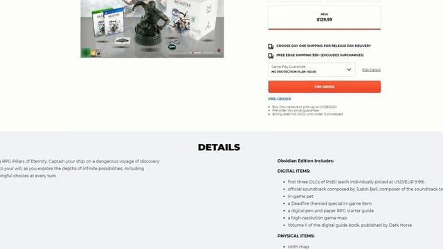 Upcoming: Pillars of Eternity II Deadfire Ultimate Collector's Edition смотреть онлайн